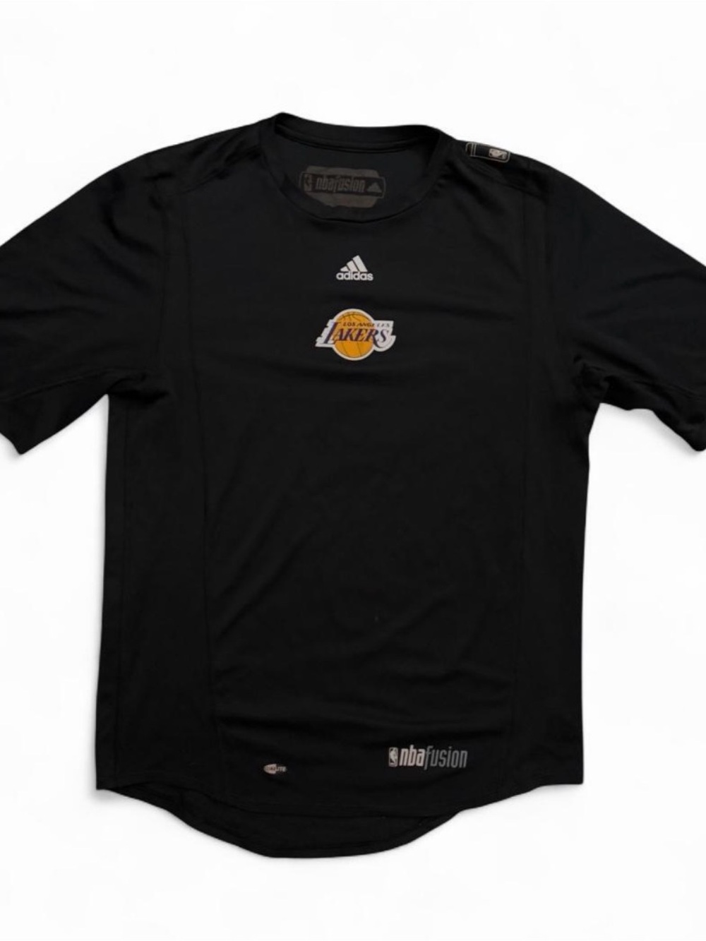 Adidas NBA Fusion Lakers Atheletic T-Shirt Size M